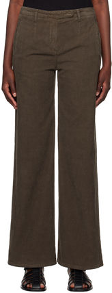 【関税込み】The Row ブラウン Roan トラウザーズ The Row ブラウン Roan トラウザーズ ブラック | Lyst