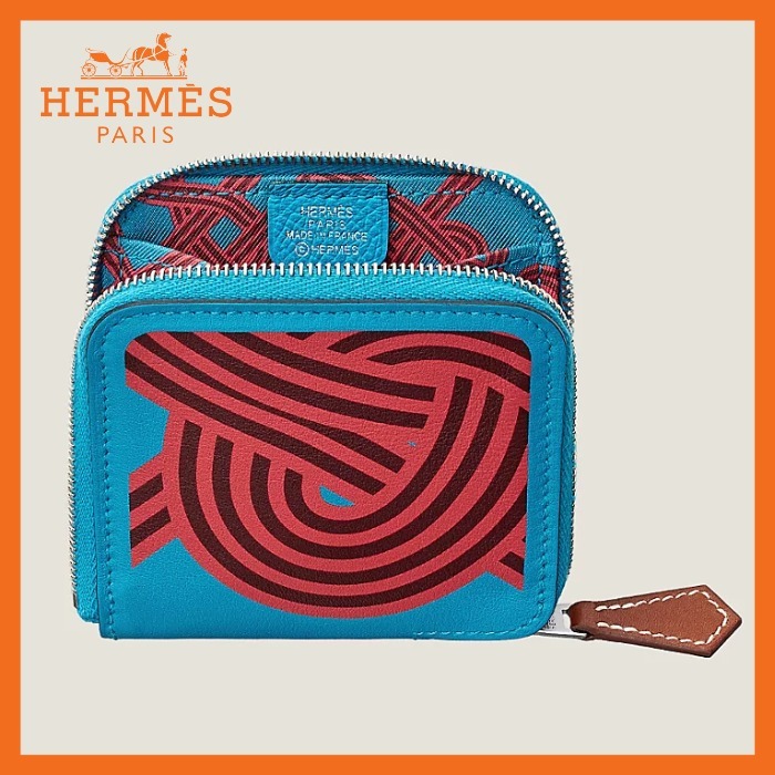 デザインが目を引く【HERMES】コインケース《シルクイン》
