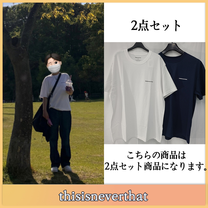 【thisisneverthat】★2点セット★アーチロゴニットフーディ