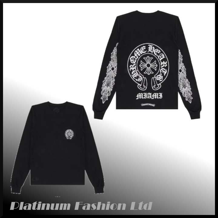 在庫わずか◆送料込【Chrome Hearts】マイアミ限定 長袖 T-shirt