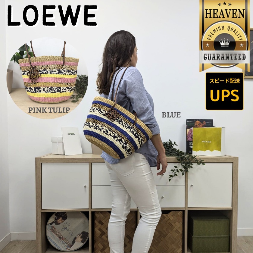 6万取引突破★UPS速達便利用！【LOEWE】A223S91X04_かごバッグ