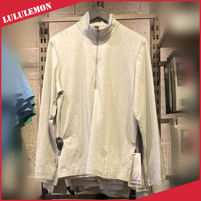lululemon Men's☆ ストレッチジャージー・ハーフジップシャツ