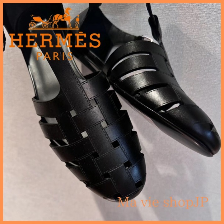 涼し気なお足元に 【HERMES】エルメス サンダル《インディゴ》