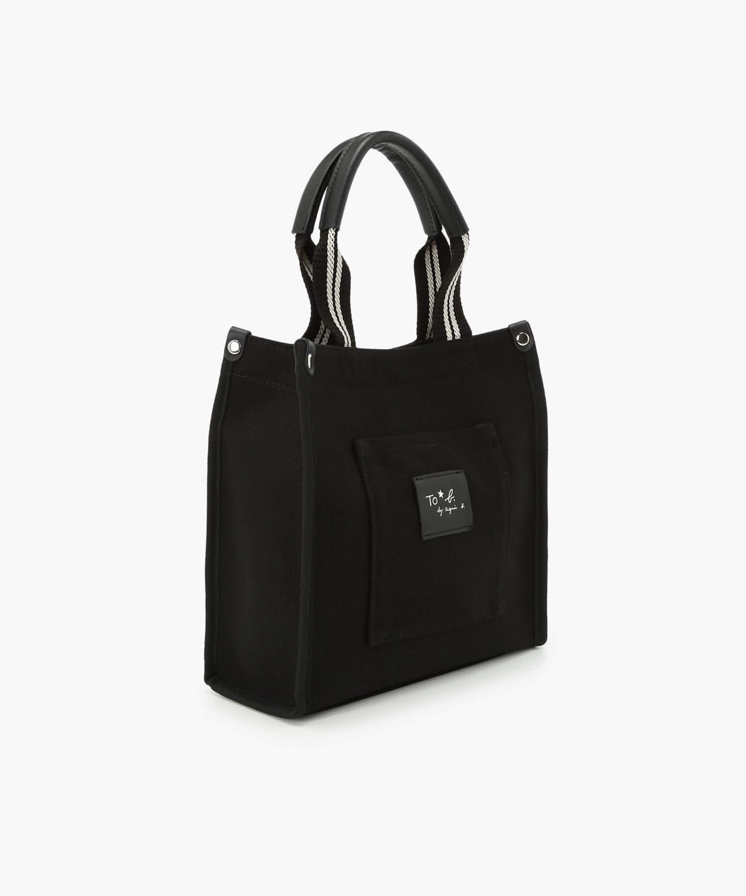 【Agnes b】WV97 SAC レザーネームミニトートバッグ レザーネームミニトートバッグ ｜To b. by agnès b.（トゥービー