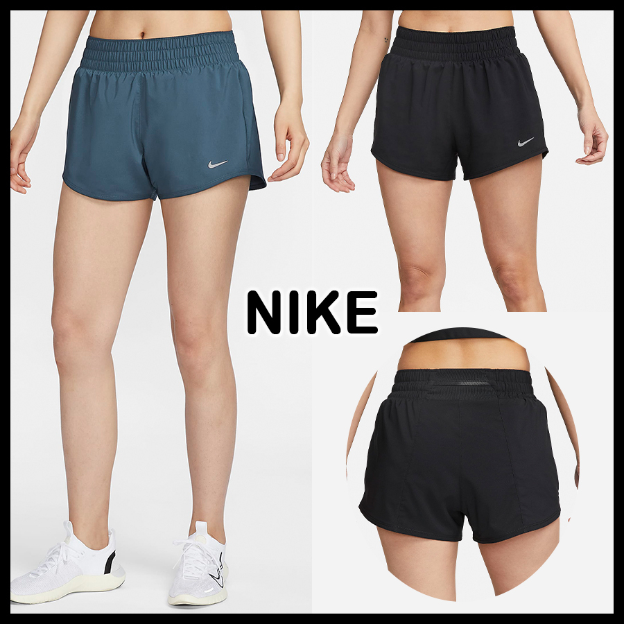 ★NIKE★W DRI-FIT ONE MID-RISE ショートパンツ★追跡可
