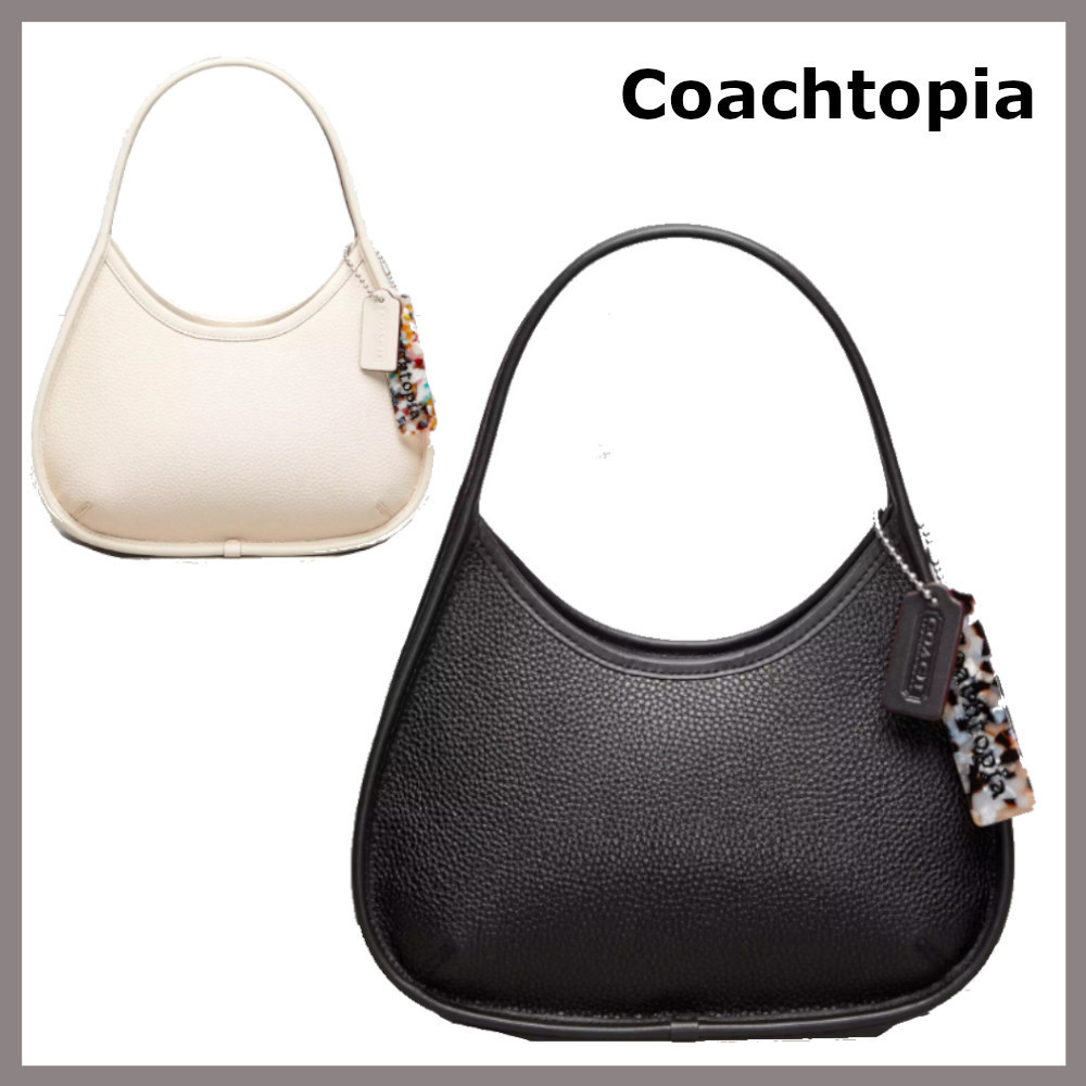 お出掛けにベストサイズ【Coachtopia】レザー エルゴバッグ