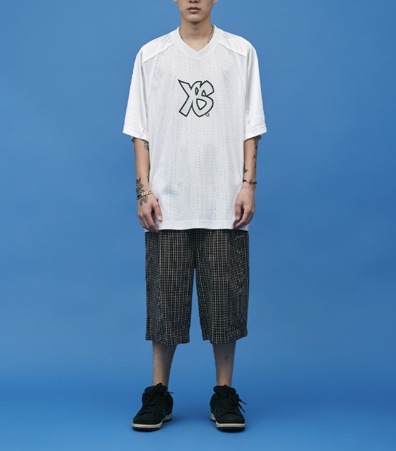[YESEYESEE]★24SS★韓国人気★ST Satin Football Tee ☆2024SS新作☆YESEYESEE☆ST Satin Football Tee (YESEYESEE/T