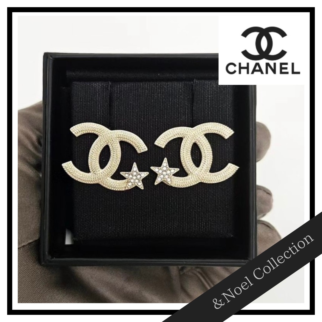 【星スター☆】CHANEL ピアス*ゴールド