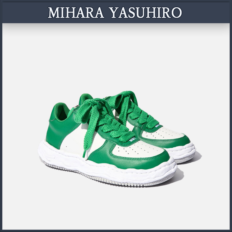 【Mihara Yasuhiro】関税込★ウェインOG ソル レザー スニーカー