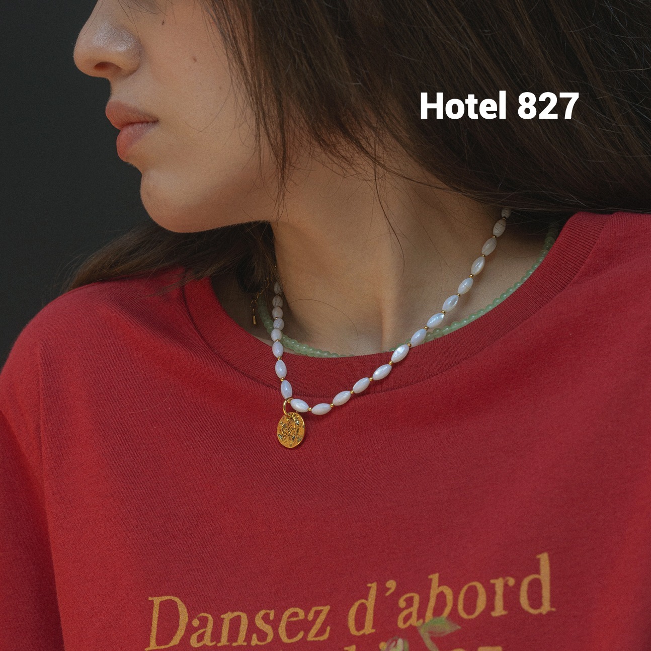 韓国おしゃれ【HOTEL PARIS CHILL】827 Necklace (Classic)