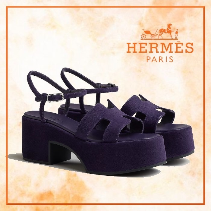 足長効果 ソックスやタイツと合わせても◎\tHermes\tJam30サンダル