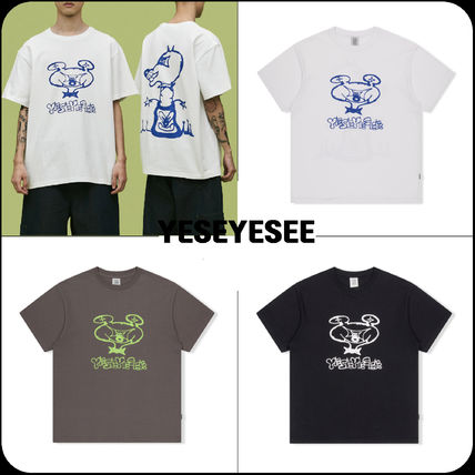[YESEYESEE]★25SS★韓国人気★Y.E.S Typo Tee 22SS○YESEYESEE○C-LOGO TEE 半袖 男女兼用 韓国発 人気