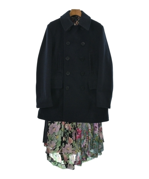 JUNYA WATANABE ジュンヤワタナベ ピーコート 紺 2000424Y0082
