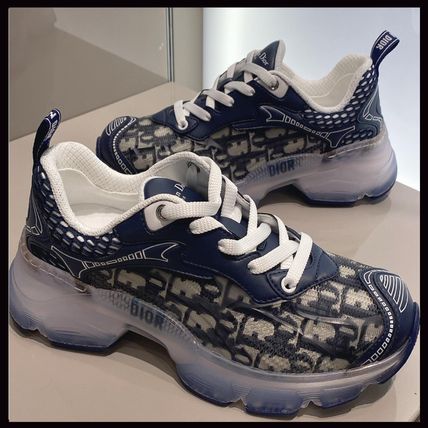 【★国内発送★】DIOR Vibe スニーカー クリスチャンディオール DIOR VIBE レザー×ラバー スニーカー 37