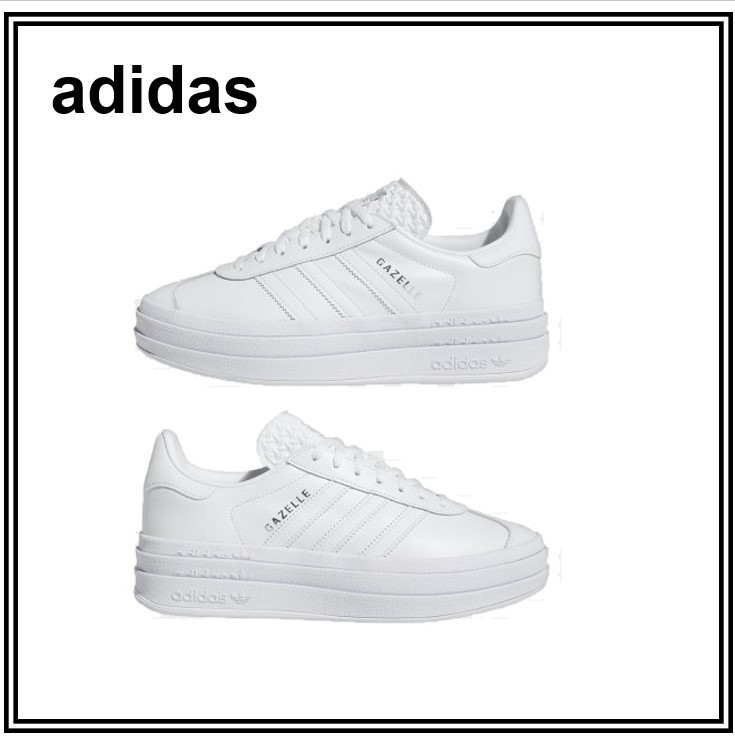 スニーカー [ ADIDAS ] GAZELLE BOLD W _ WHITE