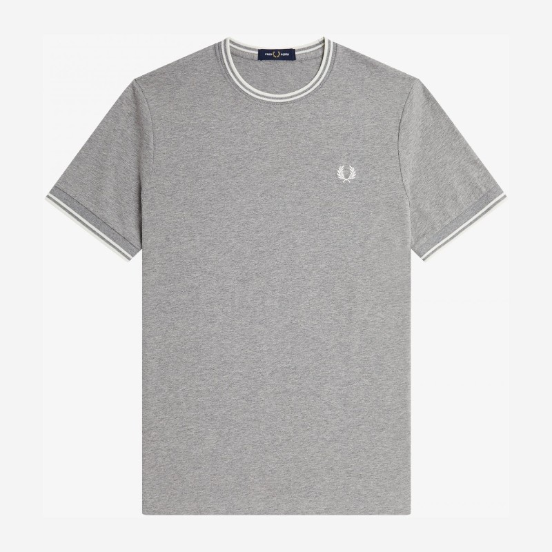 Tシャツ・カットソー FRED PERRY FP TWIN TIPPED T-SHIRT
