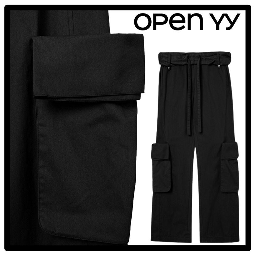 ★送料・関税込★OPEN YY★Roll Waist Cargo Pants★