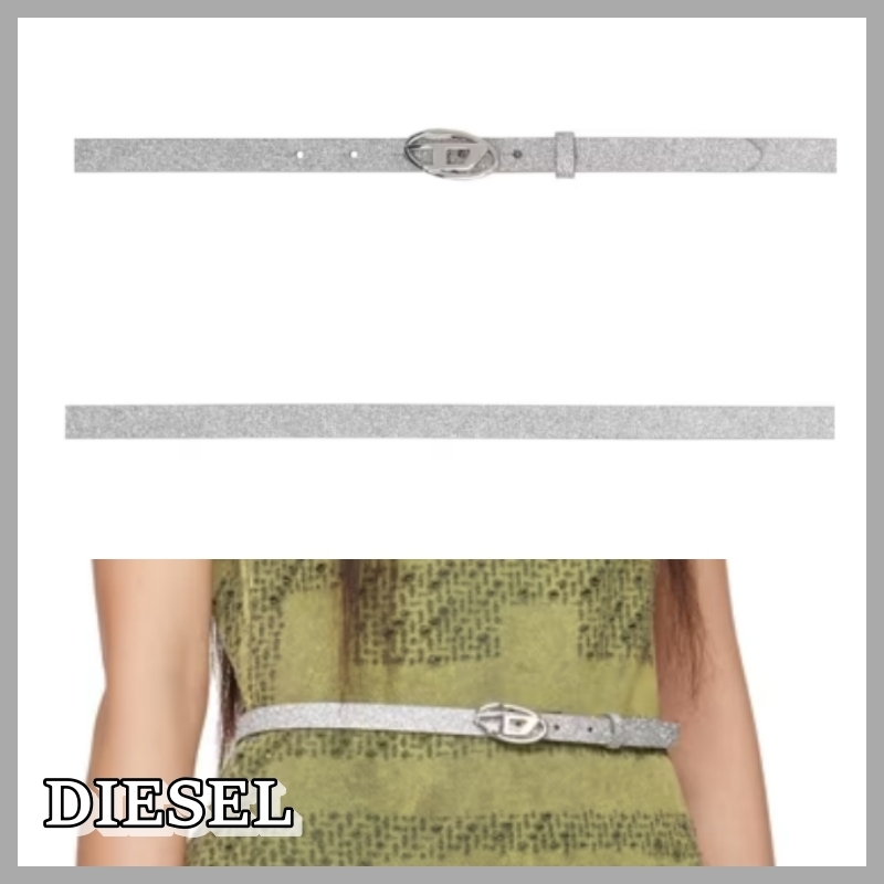 【DIESEL】ディーゼル B-1dr 15 グリッター ベルト