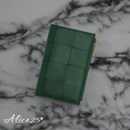 BOTTEGA VENETAボッテガ カセット 小銭入れ付き 二つ折り財布