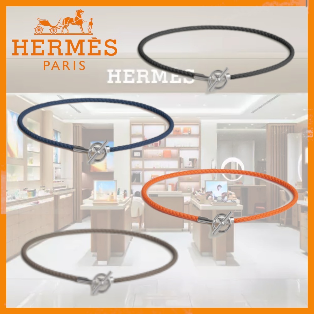 【シンプルなデザインが魅力的♪】HERMES ネックレス