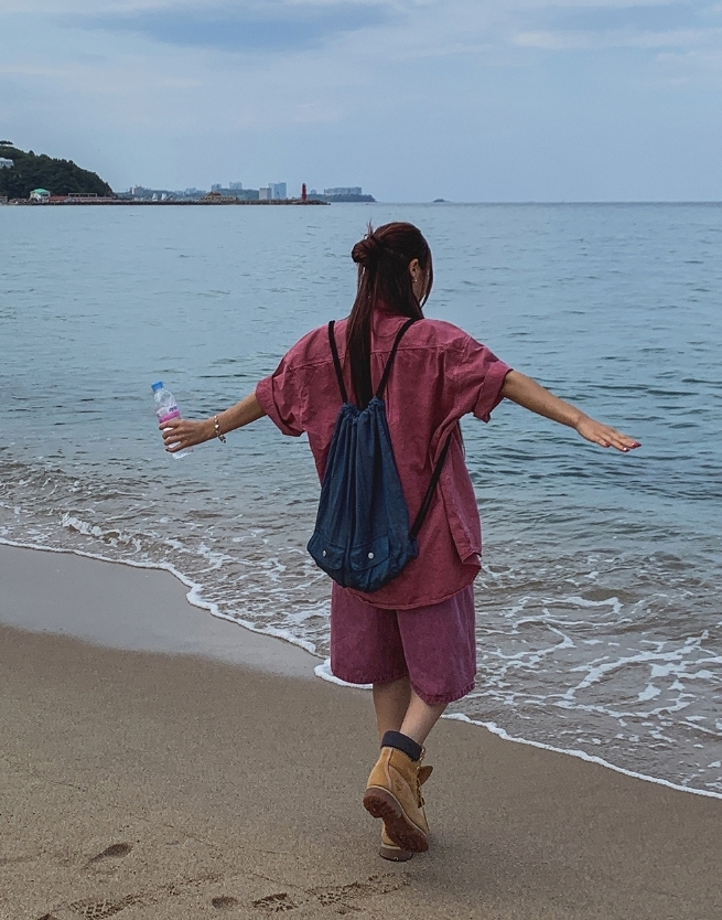 【U LAN】Dio Color Dying Over Short Sleeve Shirt U LAN】Dio Color Dying Over Short Sleeve Shirt (U LAN/シャツ