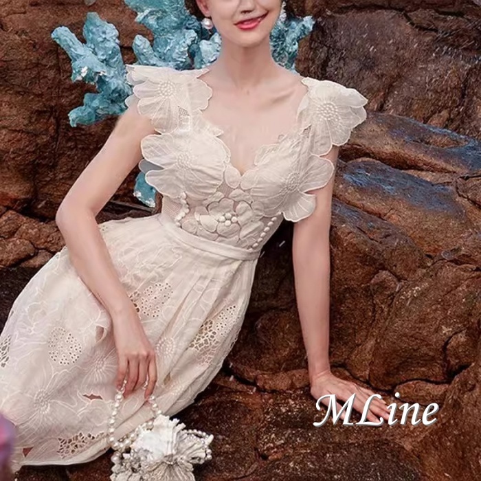 VIVIENNE WESTWOOD ワンピース Embroidered cotton 778246 VIVIENNE WESTWOOD ワンピース Embroidered cotton 778246