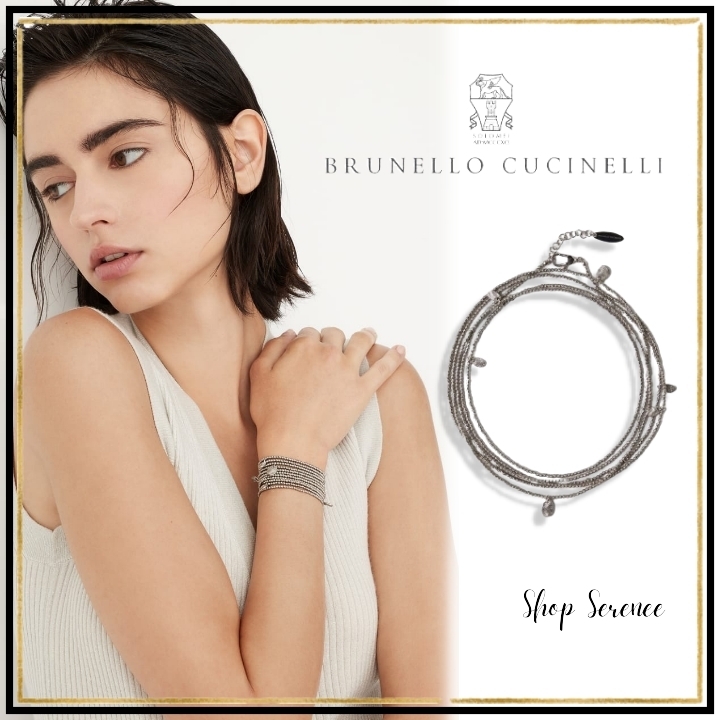 ☆関税込☆【BRUNELLO CUCINELLI】シルバーブレスレット