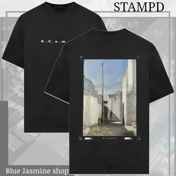 要在庫確認【STAMPD】Moroccan City Vintage Washed Tシャツ