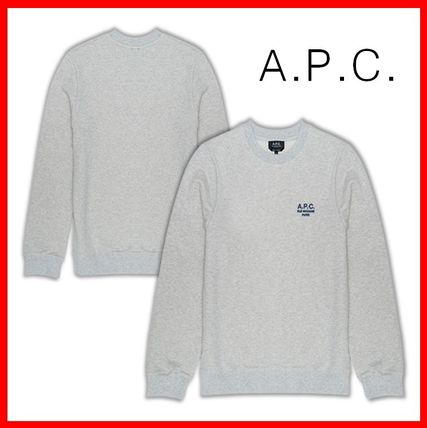 ☺︎さん専用　A.P.C. グレー スウェット ユニセックスサイズ A.P.C.（アーペーセー）スウェット グレー サイズ:S レディース
