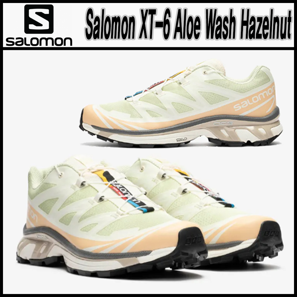 ★SALOMON★Salomon XT-6 Aloe Wash Hazelnut★送料・関税込★