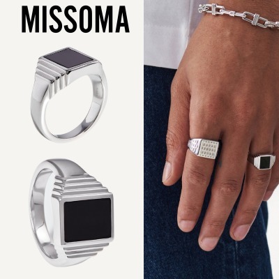 【MISSOMA】フューズド リッジ シグネット リング