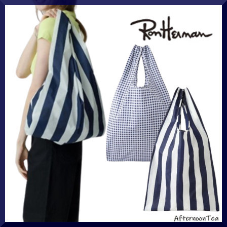 別注 すぐ届く！【Ron Herman】BAGGU Big Baggu ストライプ