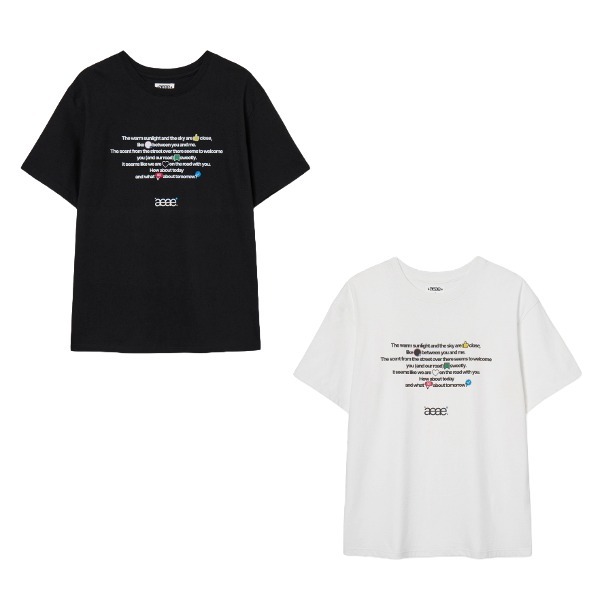 Tシャツ・カットソー aeae X PEAKBOY WALK T-SHIRTS