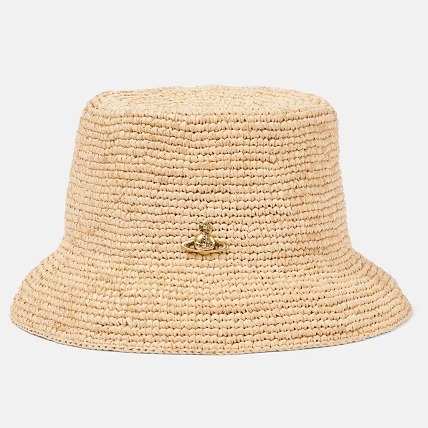 VIVIENNE WESTWOOD ラフィア バケットハット