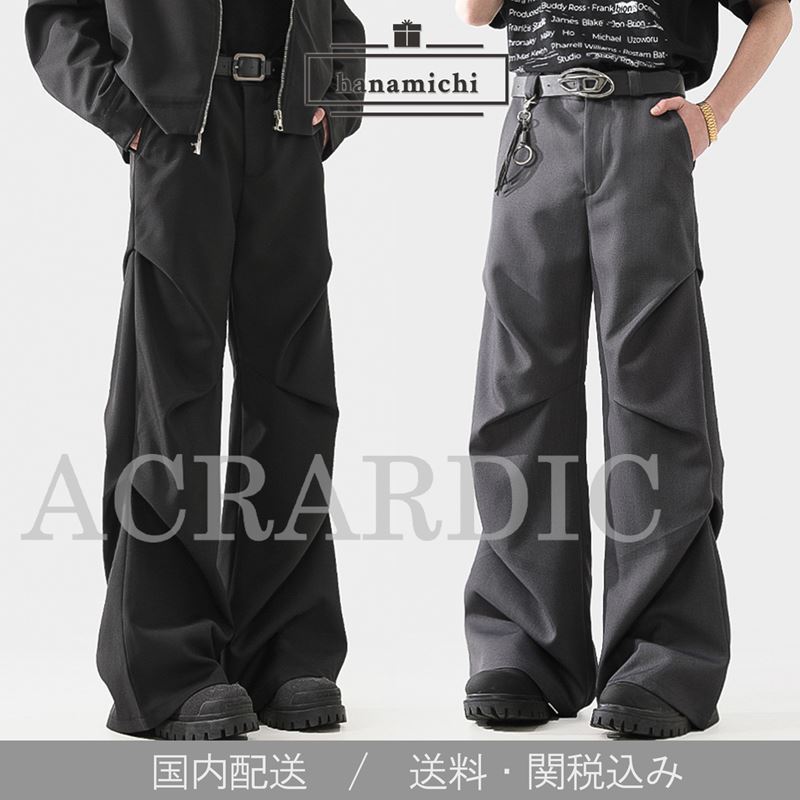 ACRARDIC*日本未入荷 プリーツデザイン ドレープPants/Slacks