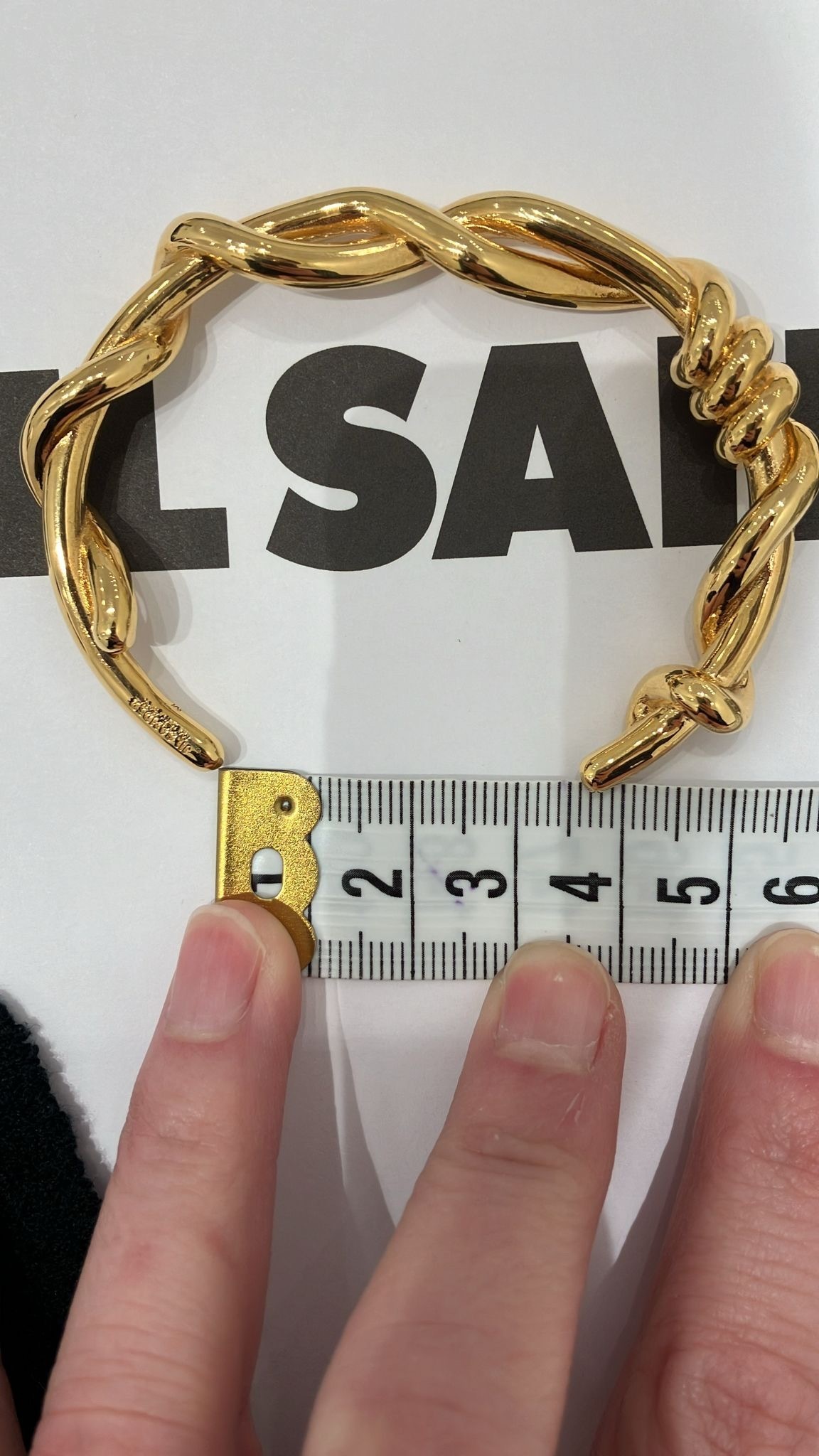 直営店買付 JIL SANDER ジルサンダー ブレスレット (Jil Sander