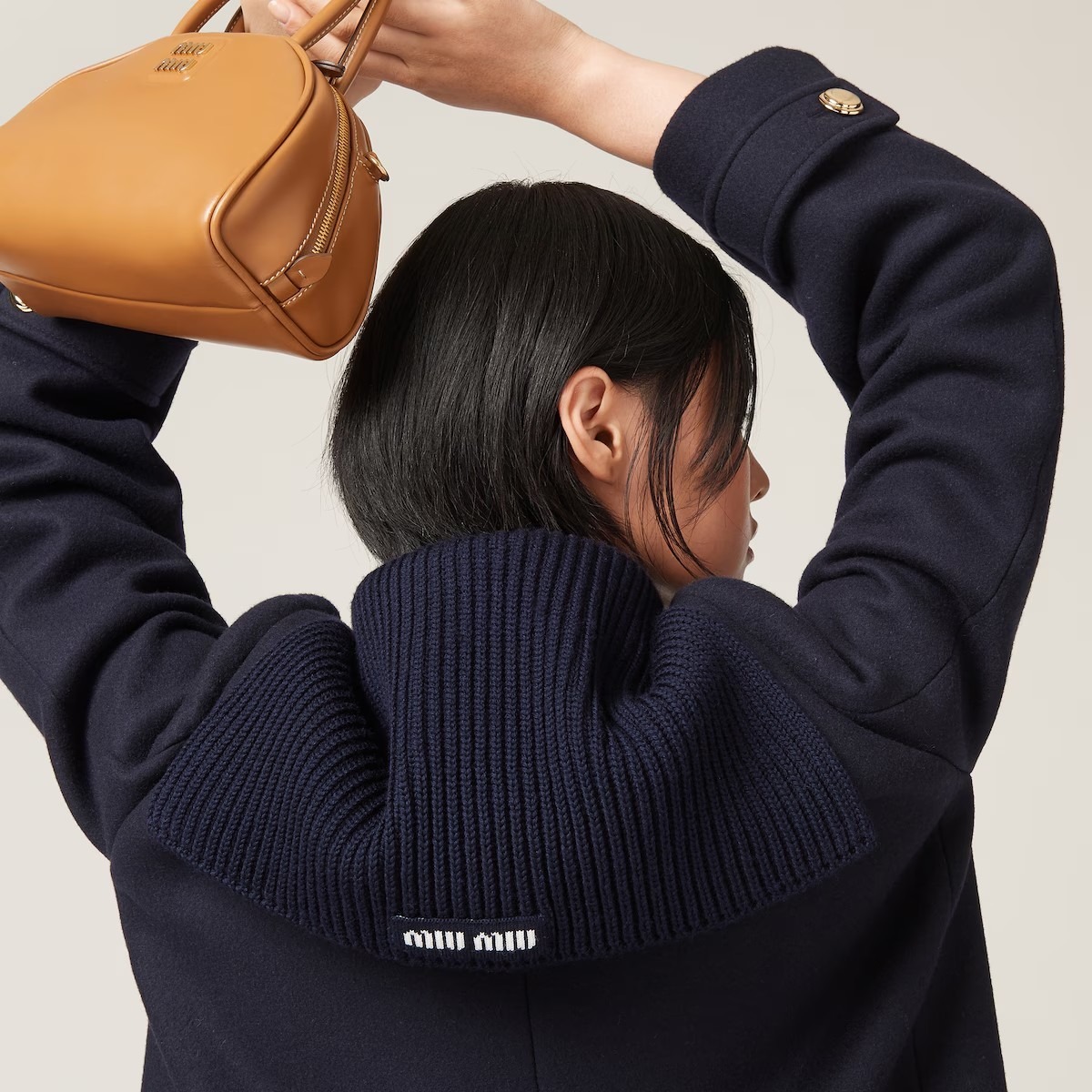《送料無料》 MIU MIU Cloth peacoat