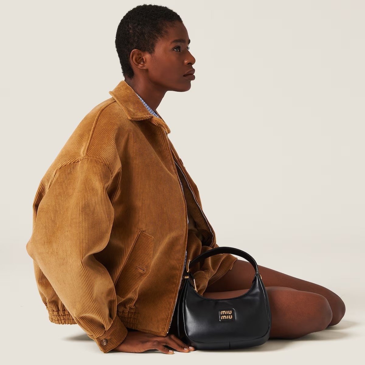 《送料無料》 MIU MIU Corduroy blouson jacket