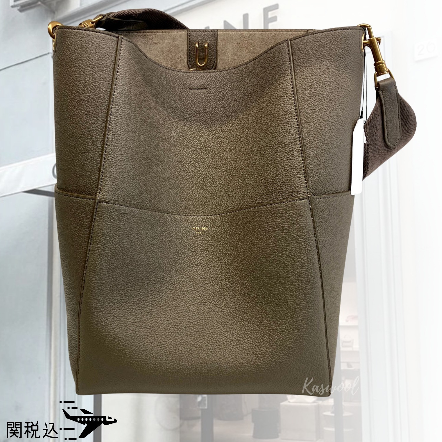 CELINE セリーヌ Sangle Bucket Bag サングル バケット バッグ