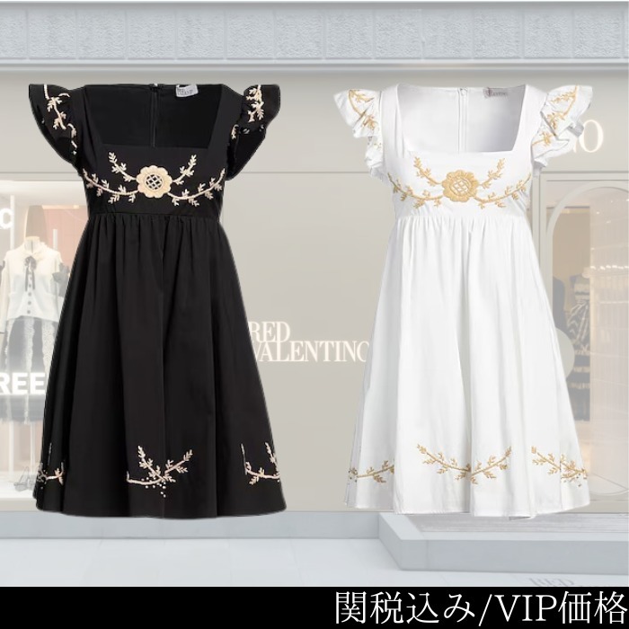 関税込★VIP価格【RED VALENTINO】ミニワンピース・ドレス 関税込☆VIP価格【RED VALENTINO】ミニワンピース・ドレス