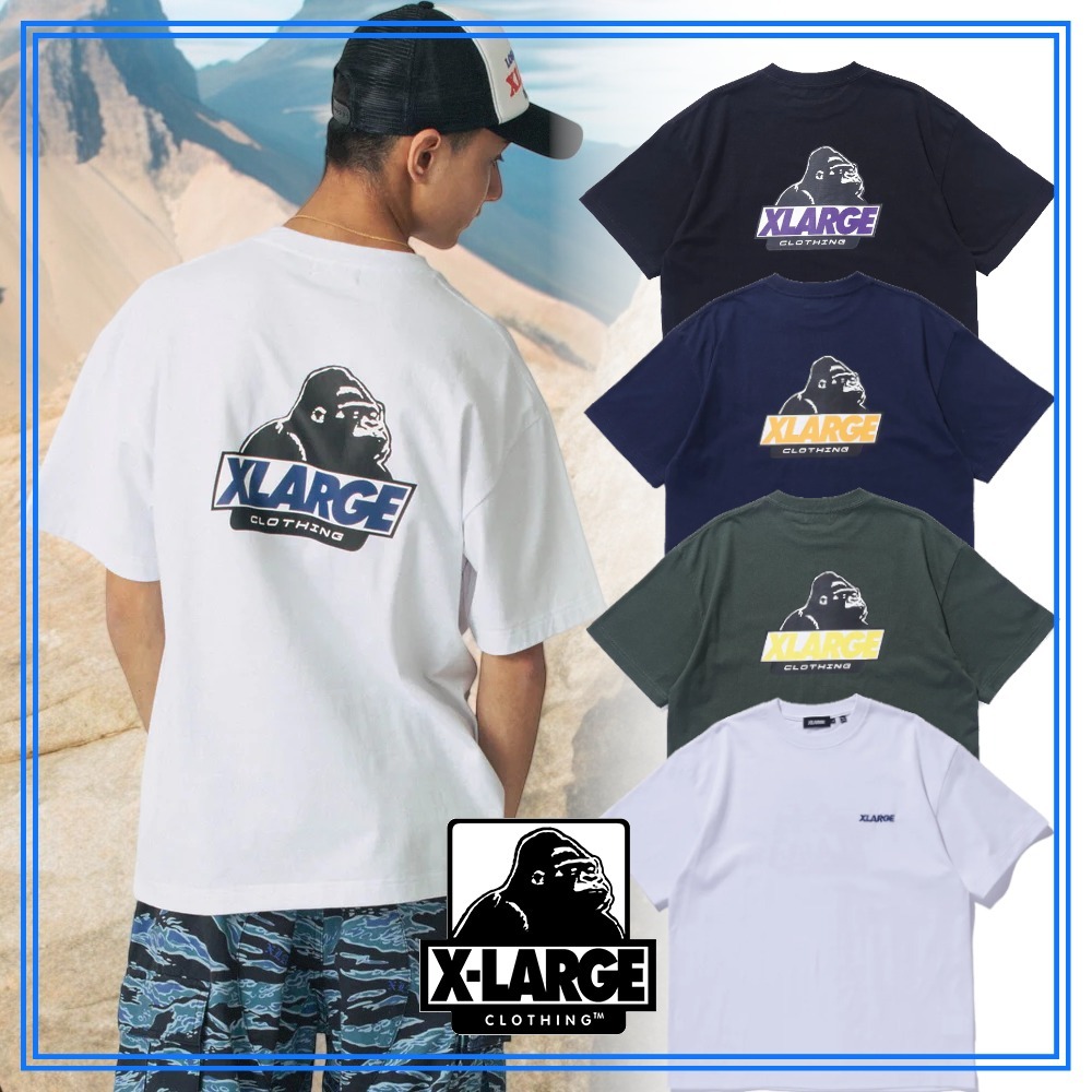 売切れ前に XLARGE OLD OG S/S TEE バックのグラフィック◎