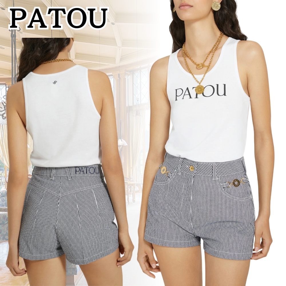 PATOU*様々な場面で活躍*コットンデニム ミニショートパンツ