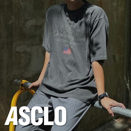ASCLO Pigment USA Short Sleeve T Shirt (3color) (ASCLO/T