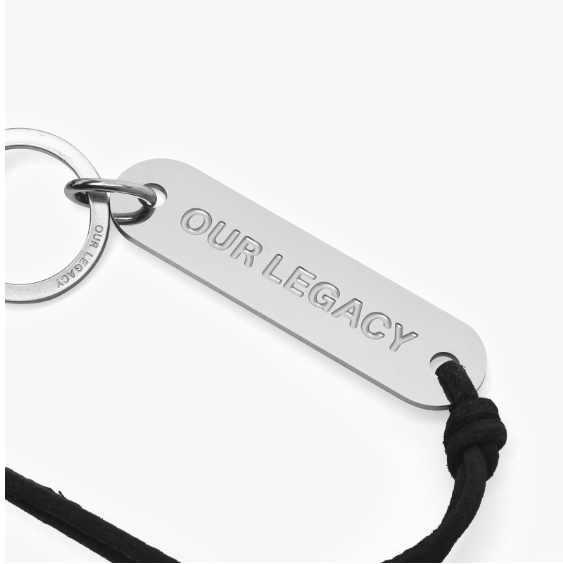 【OUR LEGACY】★人気★ラドンキーリング ブラック レザー OUR LEGACY】☆人気☆ラドンキーリング ブラック レザー