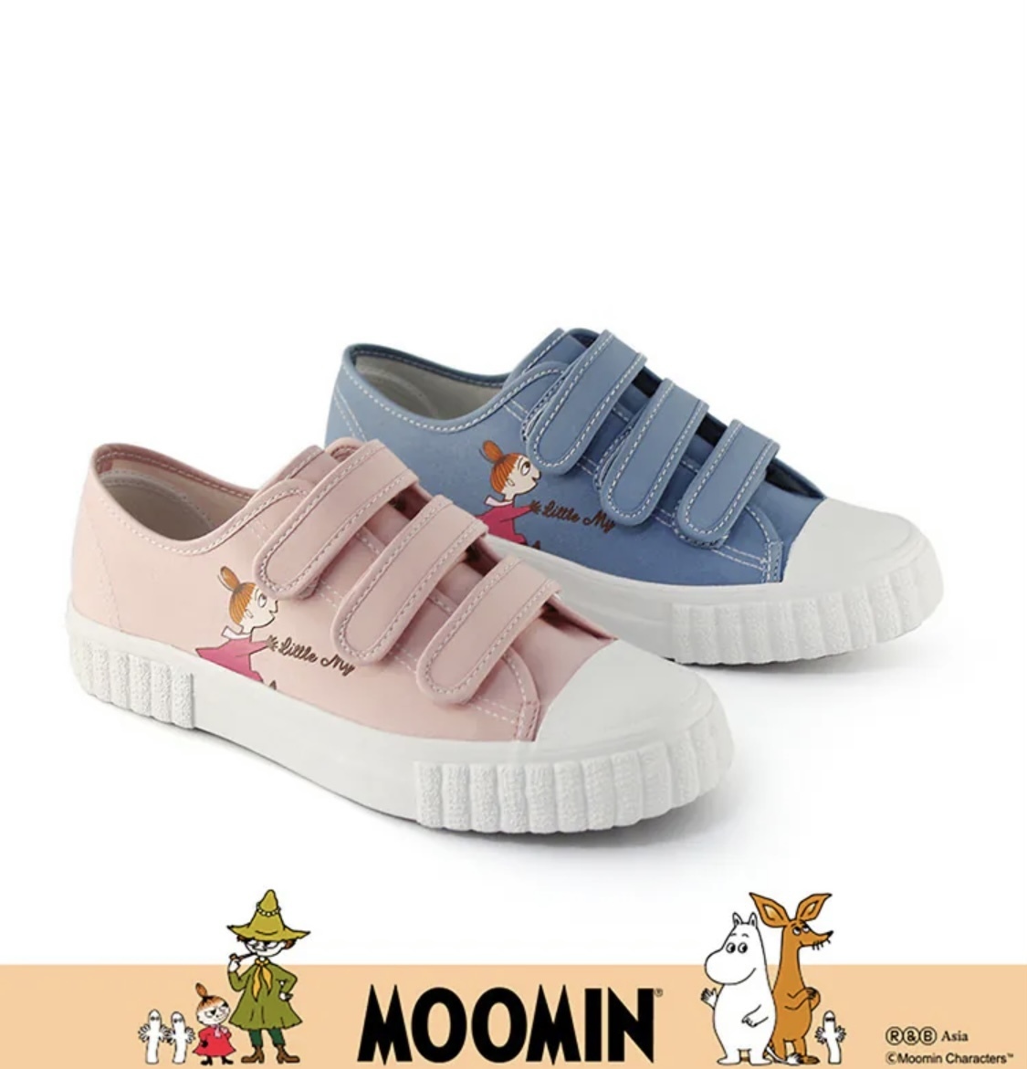 MOOMIN ムーミン台湾限定リットルミィ カジュアルシューズ 2色