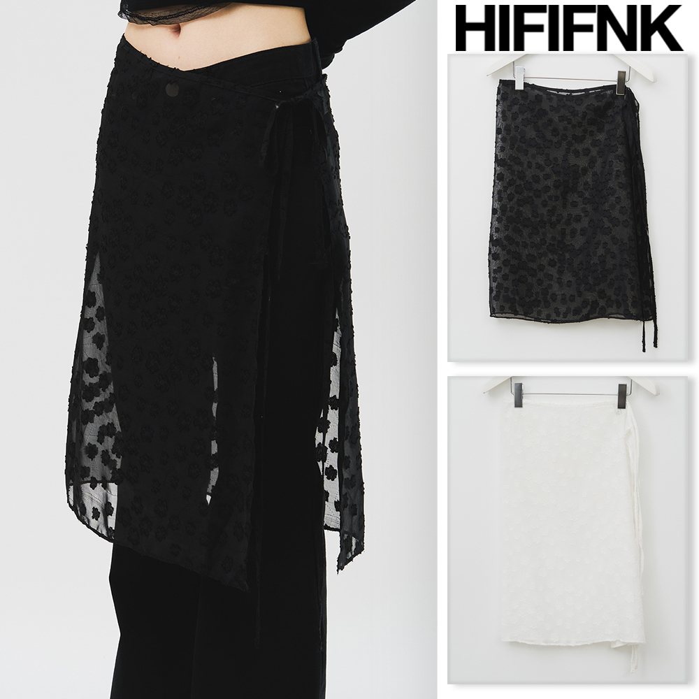 【HI FI FNK】(W) Cloud Wrap Skirt
