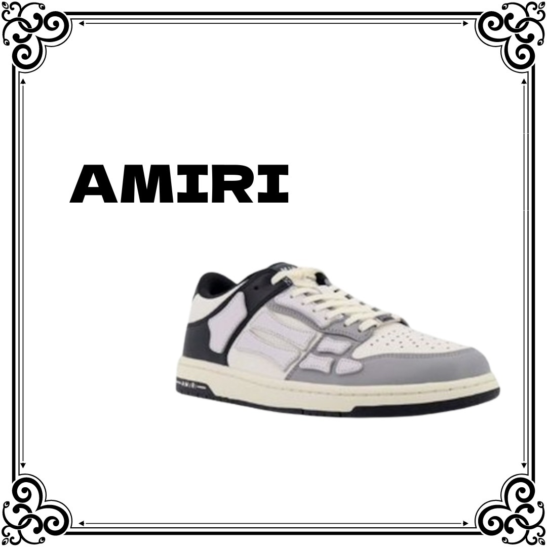 AMIRI スカル トップ ローカットスニーカー