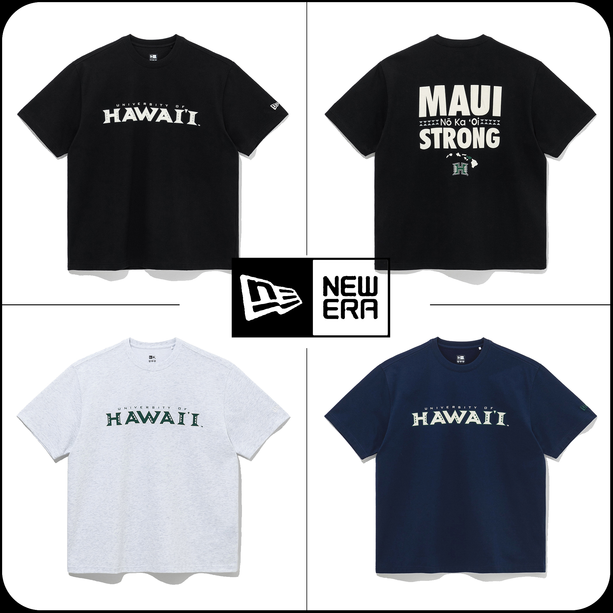[New Era]★24SS★韓国人気★UH MAUI STRONG T-SHIRT