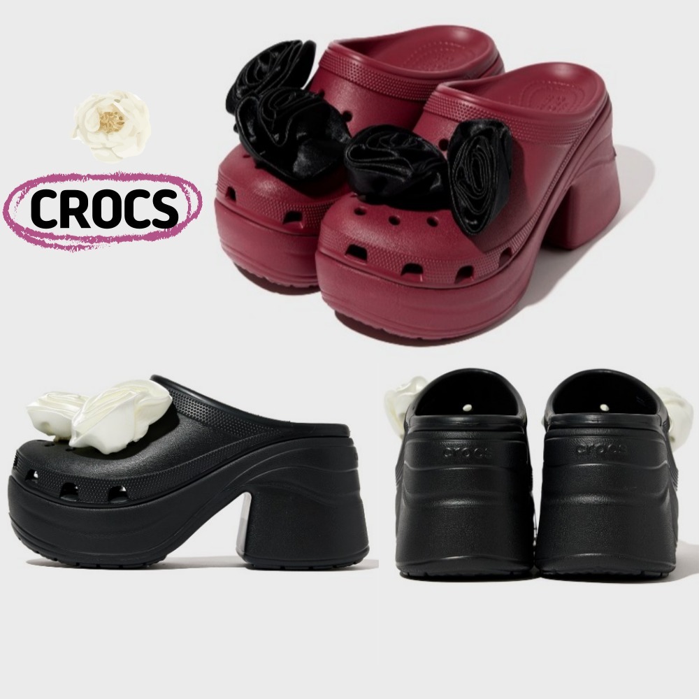 サンダル・ミュール [Crocs] Siren Rose Clog 2color