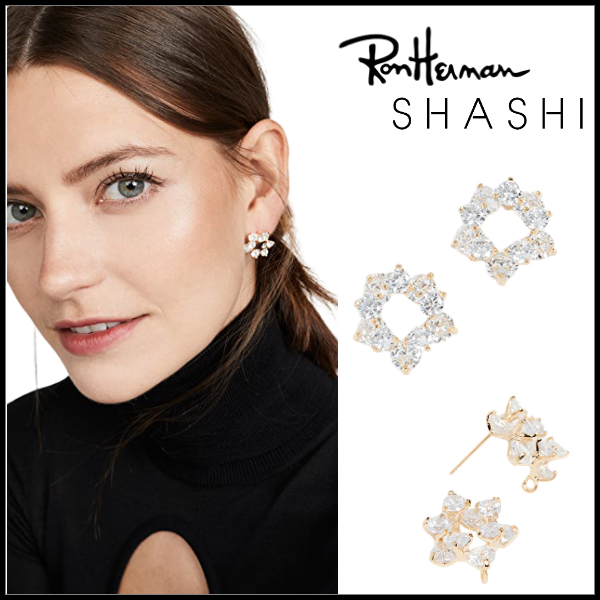 送料関税込み★Shashi★Babe Stud Earrings